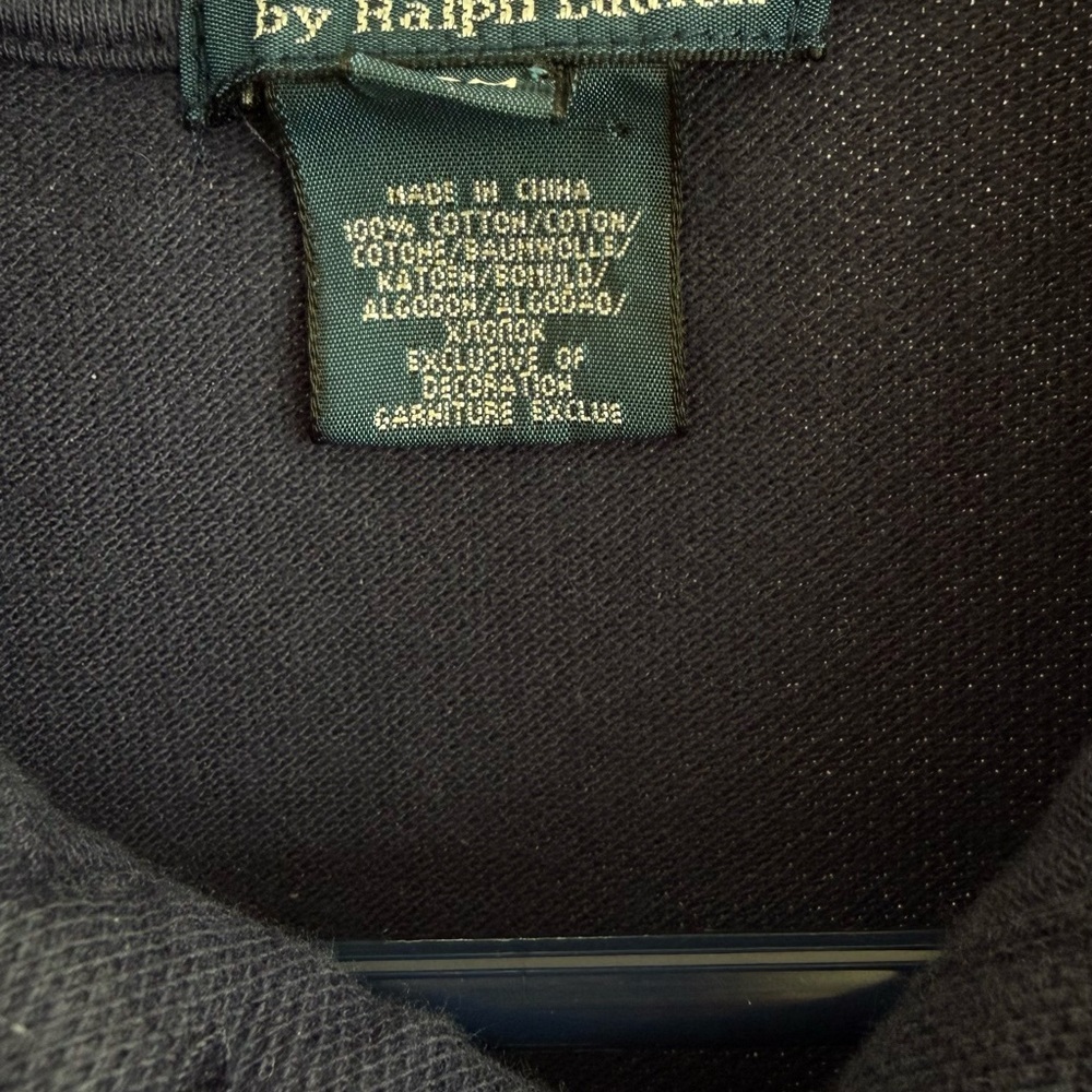 Navy Polo by Ralph Lauren Polo Shirt Size 18M - Picture 3 of 4